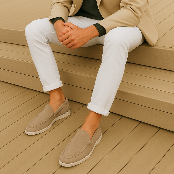 Elegant suede shoes for men