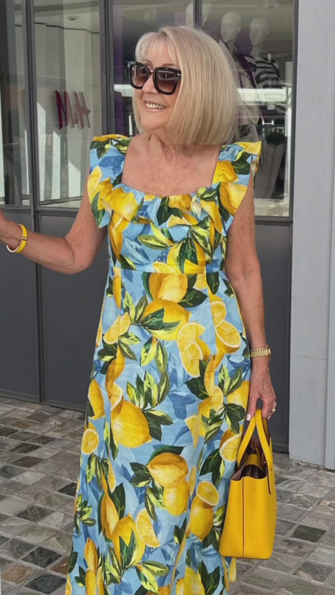 Sun and Lemon Dress 🍋