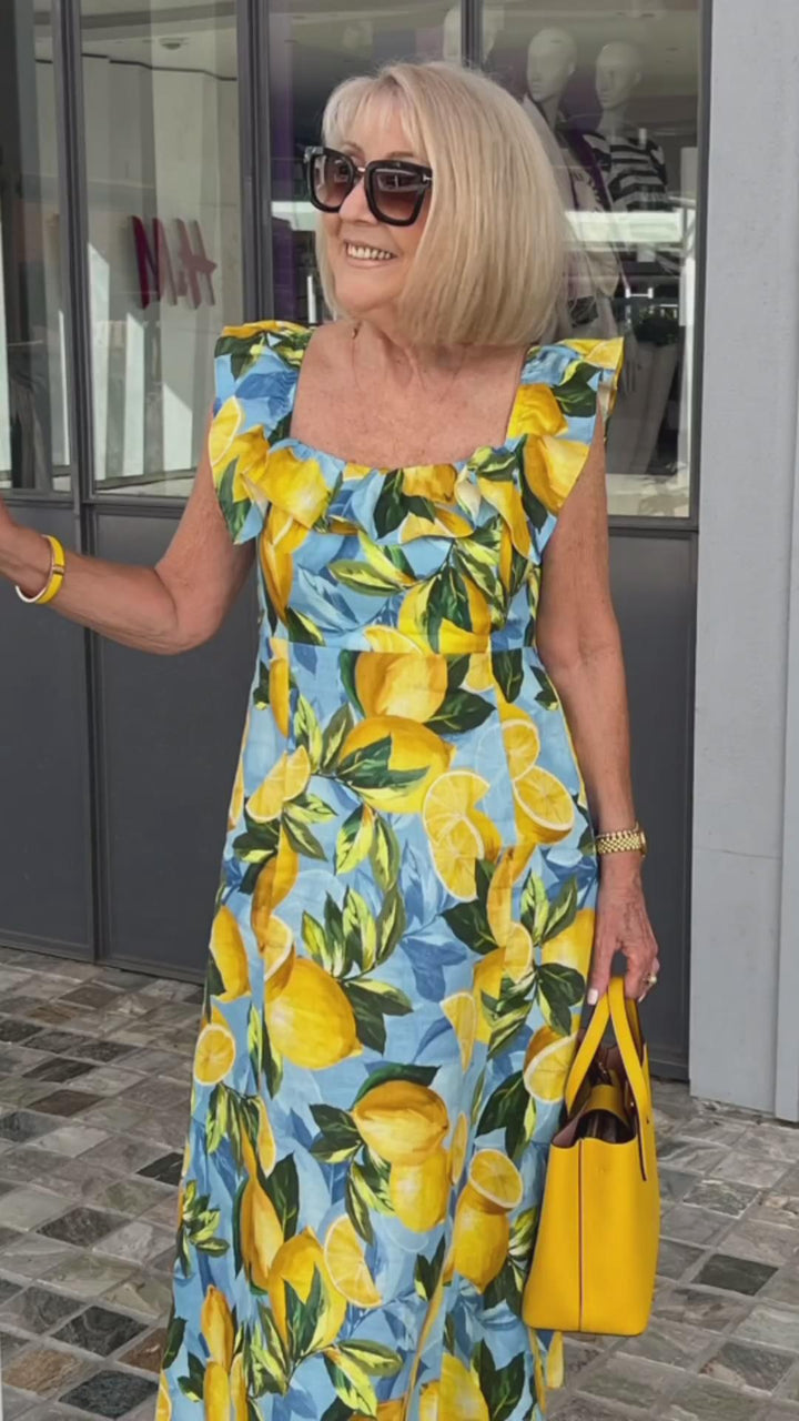 Sun and Lemon Dress 🍋