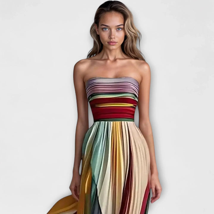 Flora  - Colorful Sleeveless Dress