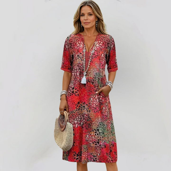 FRANCESCA  | Bright Summer Dress
