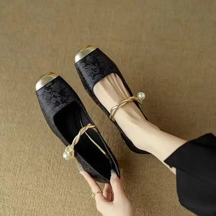 MARENNA | ELEGANT FLAT SHOES WITH A VINTAGE LOOK