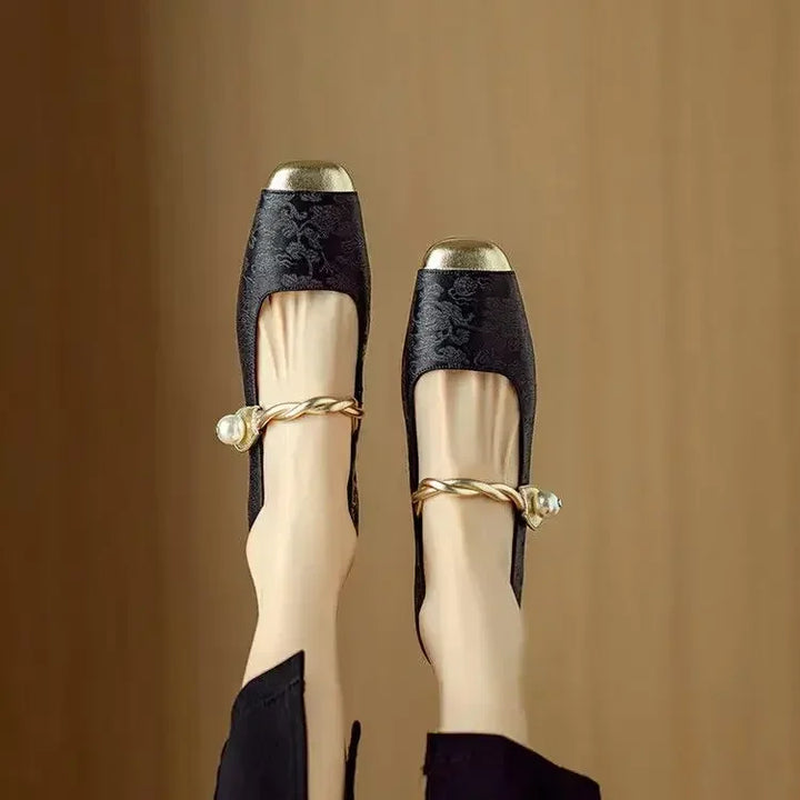 MARENNA | ELEGANT FLAT SHOES WITH A VINTAGE LOOK