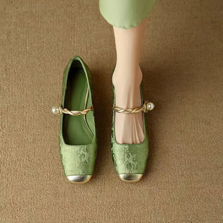 MARENNA | ELEGANT FLAT SHOES WITH A VINTAGE LOOK