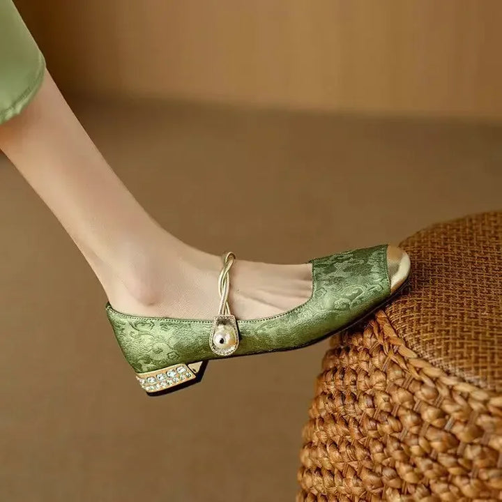 MARENNA | ELEGANT FLAT SHOES WITH A VINTAGE LOOK