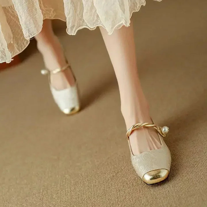 MARENNA | ELEGANT FLAT SHOES WITH A VINTAGE LOOK