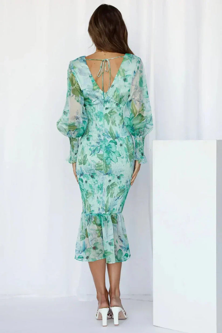 Miley - Dress with floral pattern