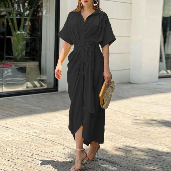 Amalia | Luxury Maxi Wrap Dress (Almost Sold Out)