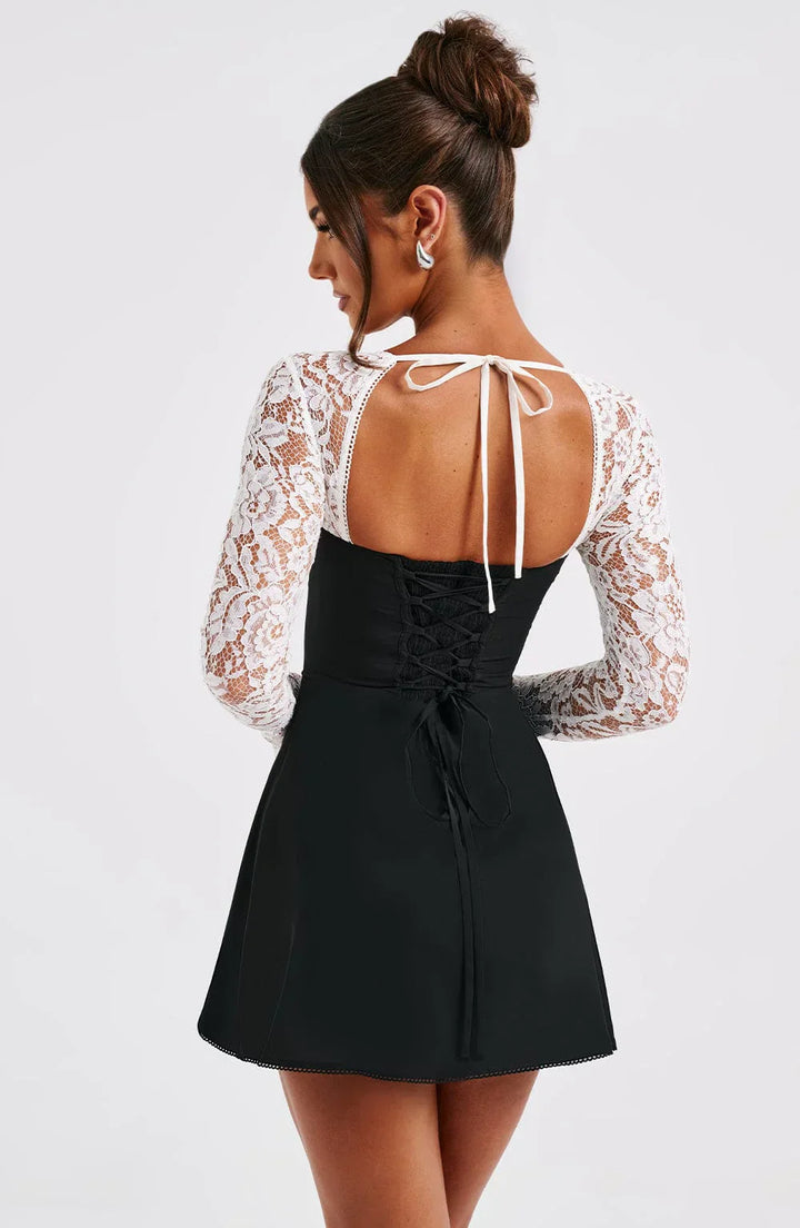 ANASTASIA  | Elegant Lace Short Dress