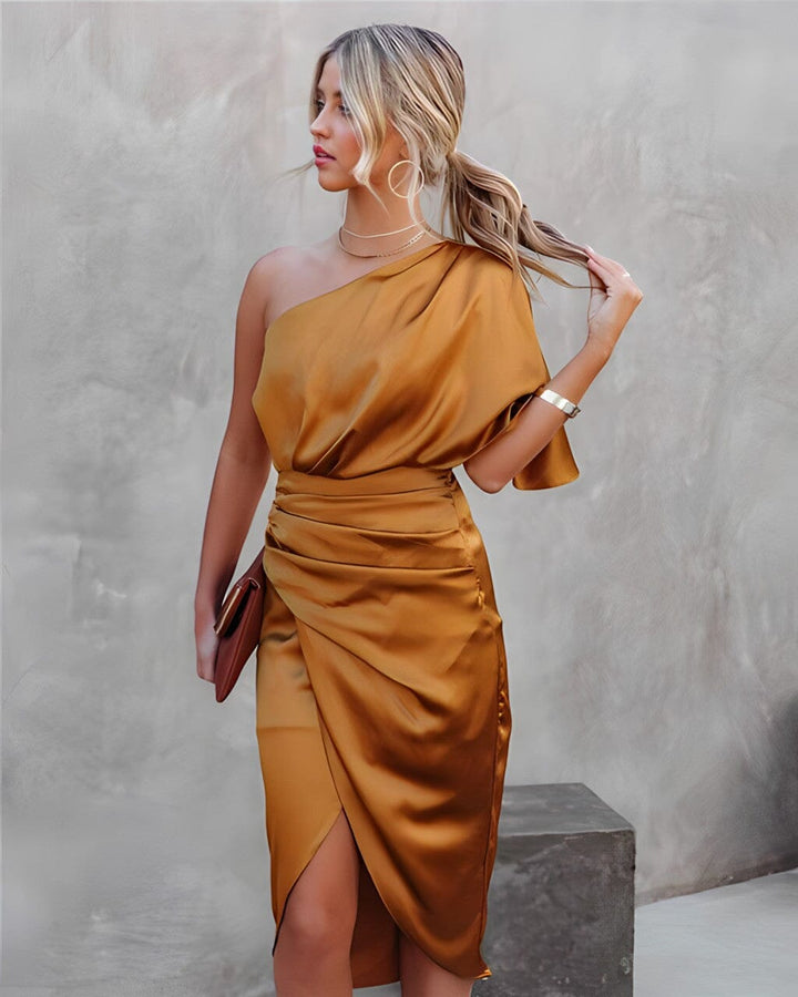 Dhalia | Asymmetric Elegant Dress