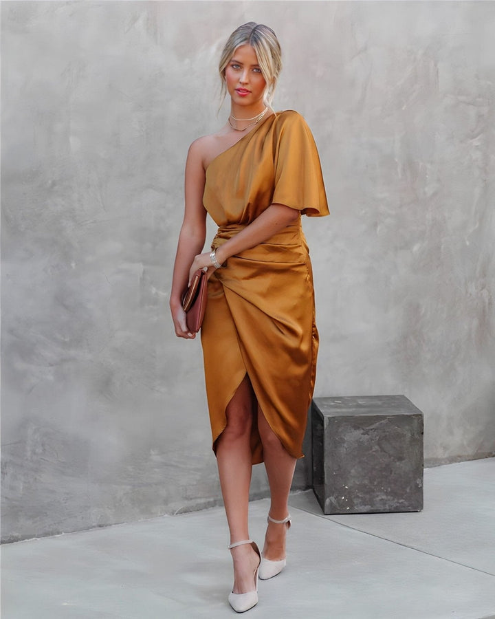 Dhalia | Asymmetric Elegant Dress