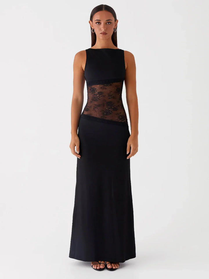 GIULIA  | Elegant Long Dress with Sophisticated Details
