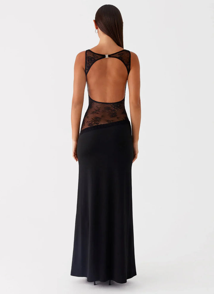 GIULIA  | Elegant Long Dress with Sophisticated Details