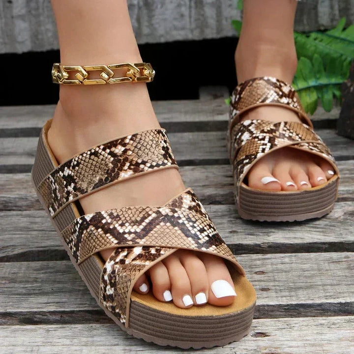 Martine | Leather sandals made of high-quality material
