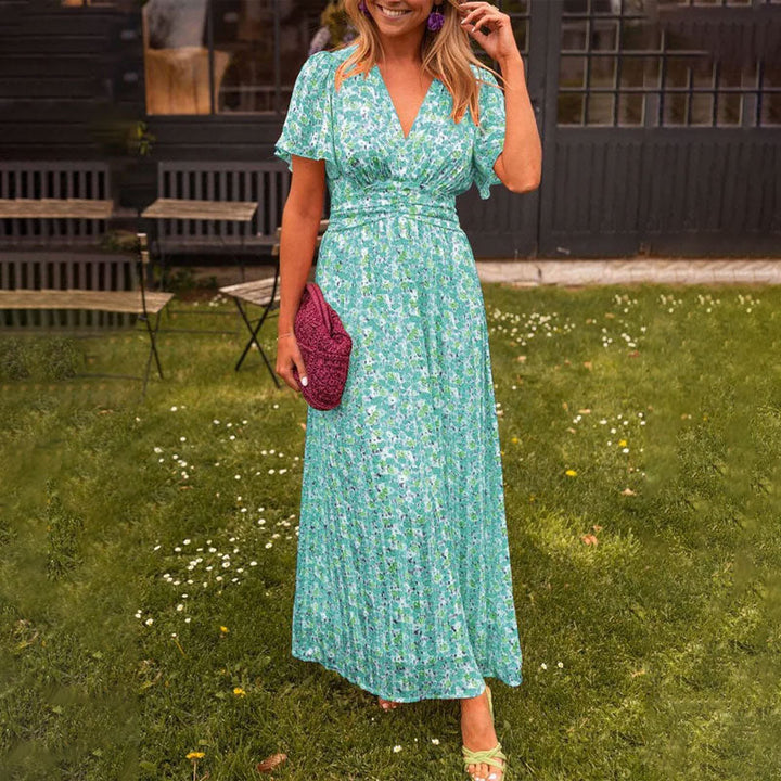 Romy | Summer Dress with V-Neck