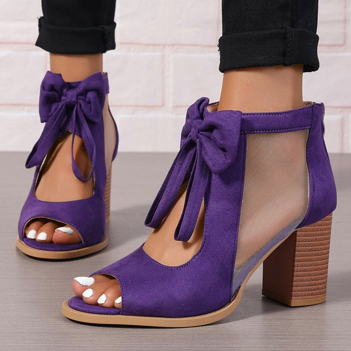 ISABEAU | HEELS WITH BOW CHARM