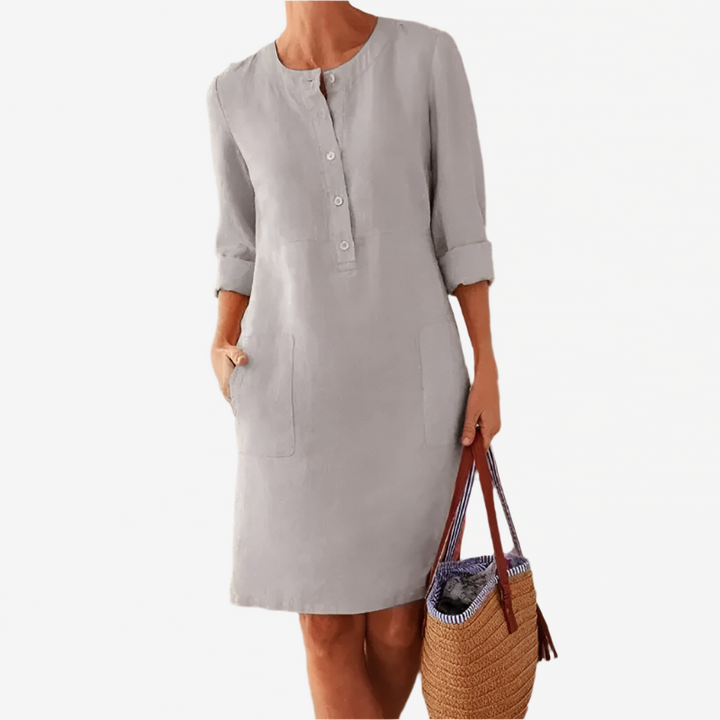 Lena | Knit Dress with Long Sleeves