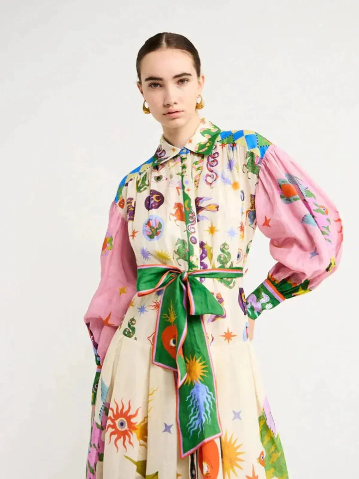 AMELIA | MAXI ITALIAN DRESS